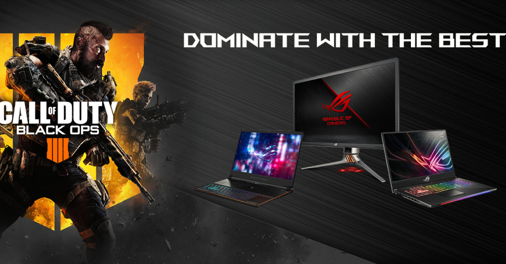 ASUS ROG buat PROMOSI dengan Call Of Duty Black Ops 4!! - gamersantai.com