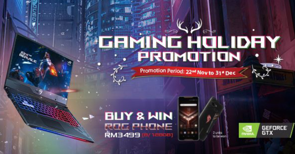 *Promotion* Beli Laptop ASUS ROG korang boleh dapat ROG Phone ...