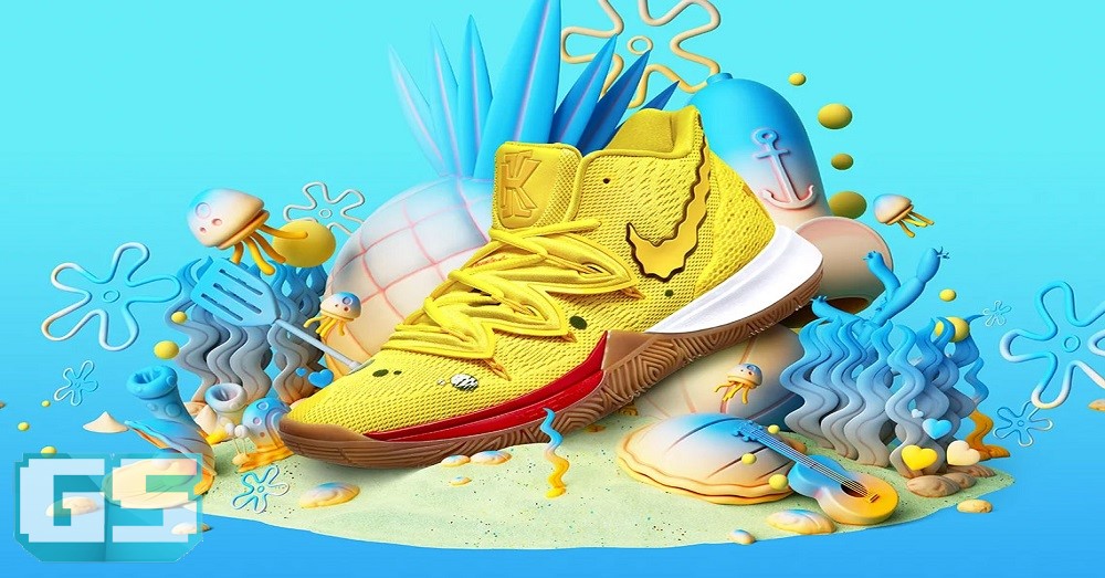 kasut nike spongebob