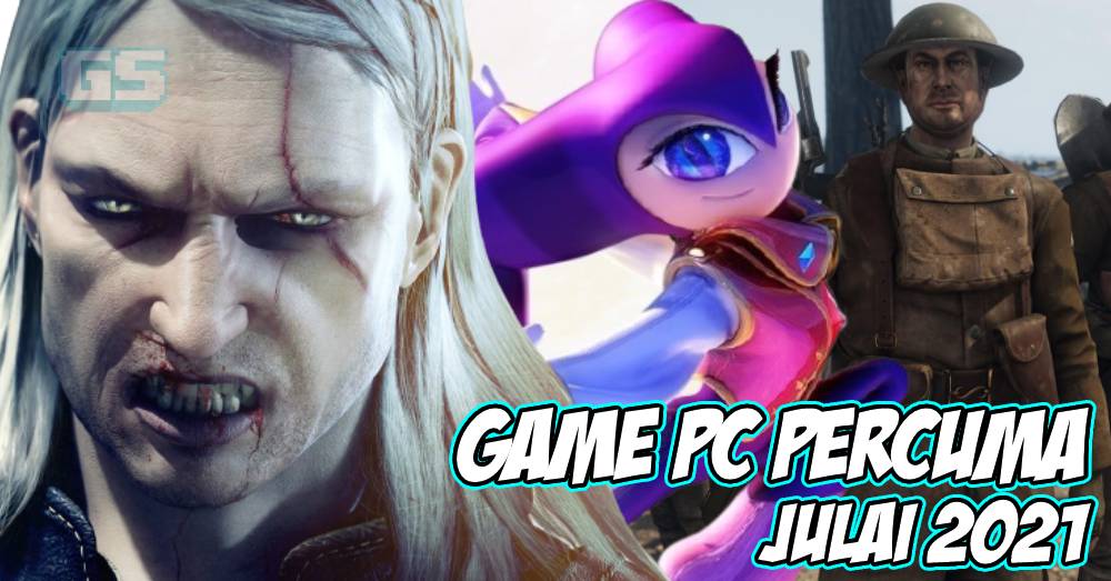 Senarai permainan PC PERCUMA yang patut anda tebus untuk bulan Julai