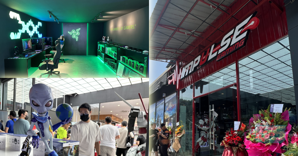 Preview awal di Impulse Gaming Sungai Besi Kuala Lumpur, kedai game