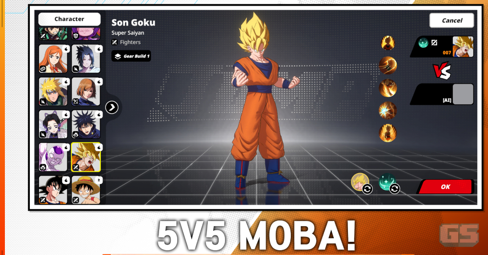 JUMP ASSEMBLE - Siapa yang anda boleh kawal dalam game MOBA Anime ini ...