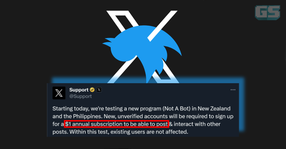 Media sosial 'X' Letakkan Cas $1 Setahun Semata-Mata Menulis Tweet ...